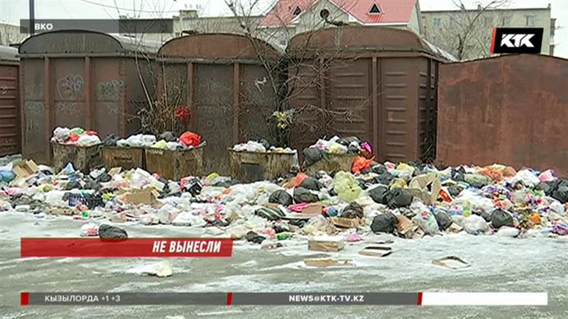 Бунт мусорщиков «утопил» Аягоз в отходах