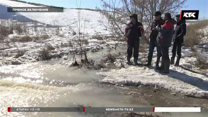 В ЗКО осложнилась ситуация с паводками, а спасателей отправили на север