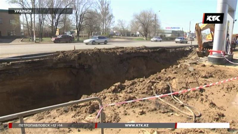 Воду подают по расписанию в Уральске