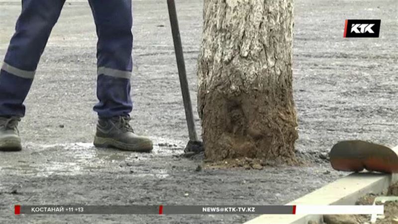 Оралда жол жөндеушілердің ерекше әдісі жұртты шошытты