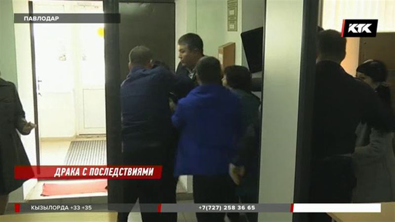 За драку в суде арестовали павлодарца