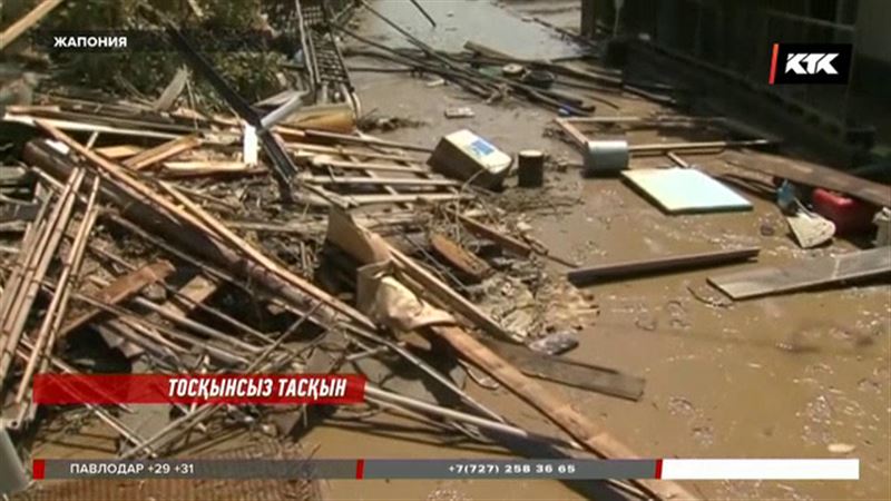 Жапониядағы су тасқыны жүзден астам жанның өмірімнің жалмады