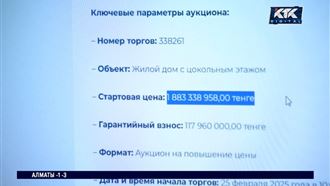 Предполагаемый особняк Масимова вместе с вещами выставили на торги